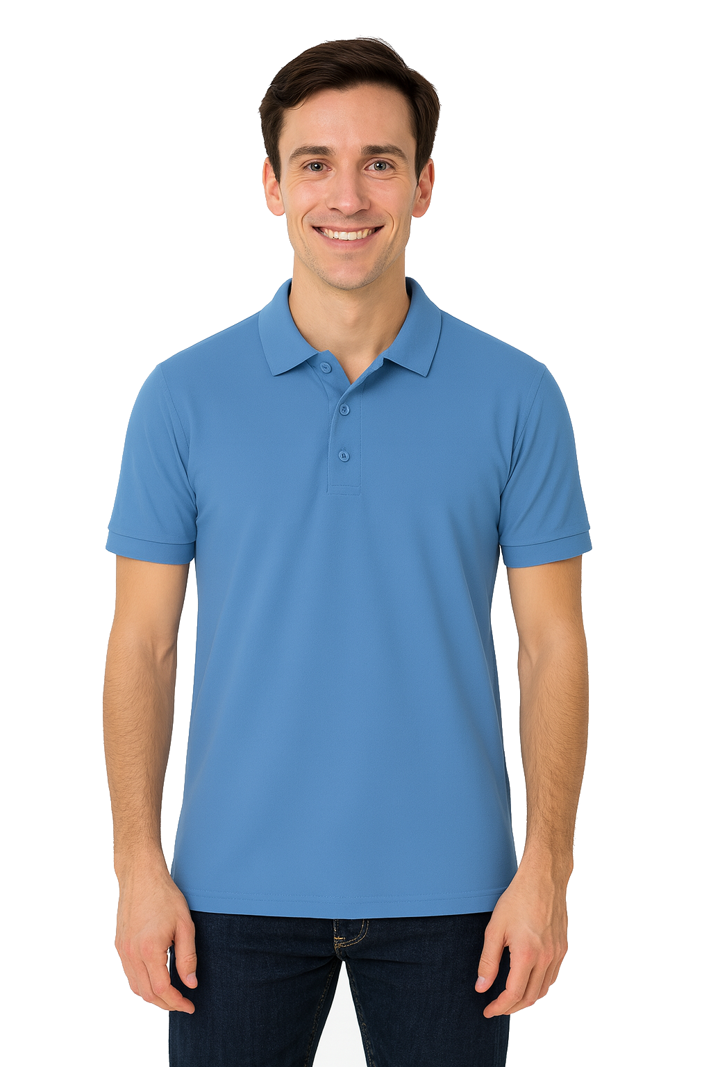 Smiling Man in Casual Polo (1)